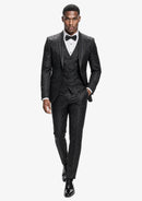 Black Rose Statement Tuxedo (3-Piece)
