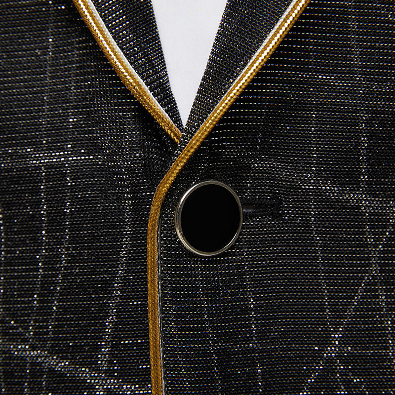 Black Tuxedo with black button