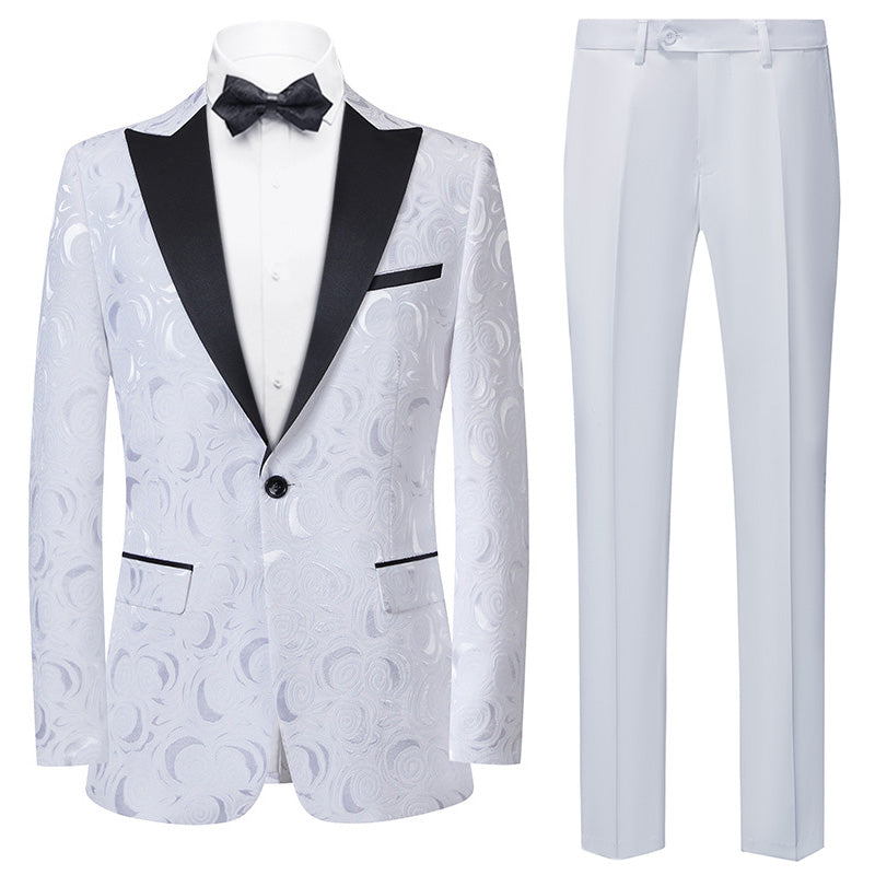 White Wedding Suit 