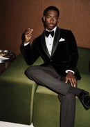 Men's Luxurious Velvet Black Tuxedo