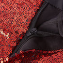 Men's Shiny Luxury Embroidery Pants Red Gold