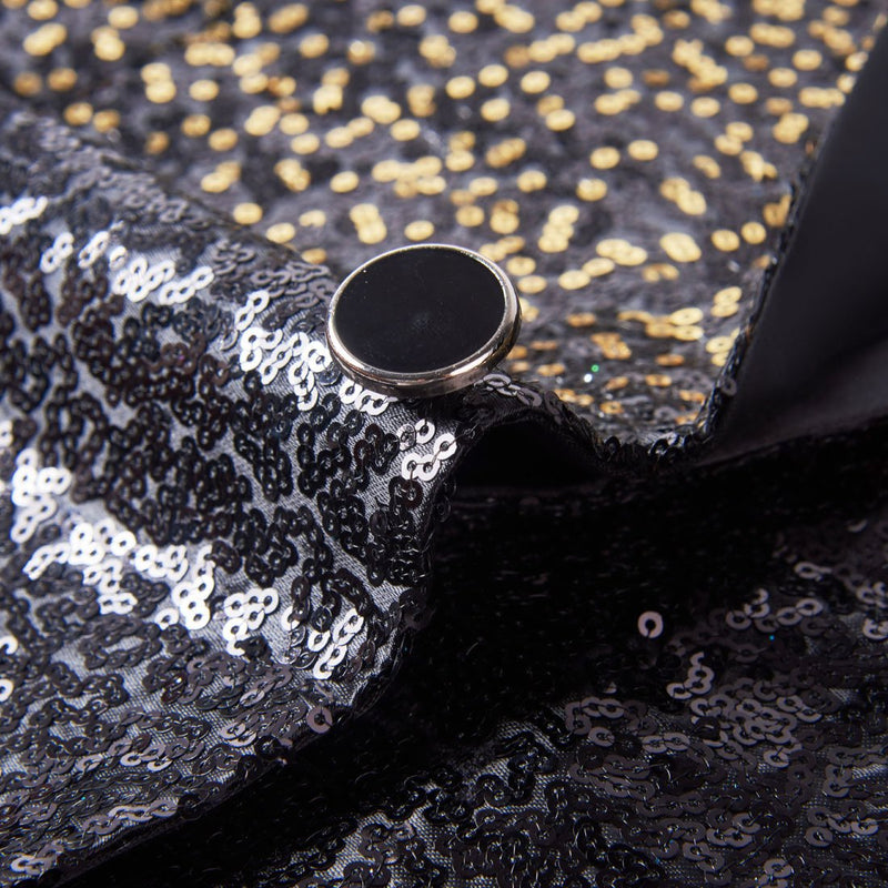  Gradient Gold and Black Suit - Details