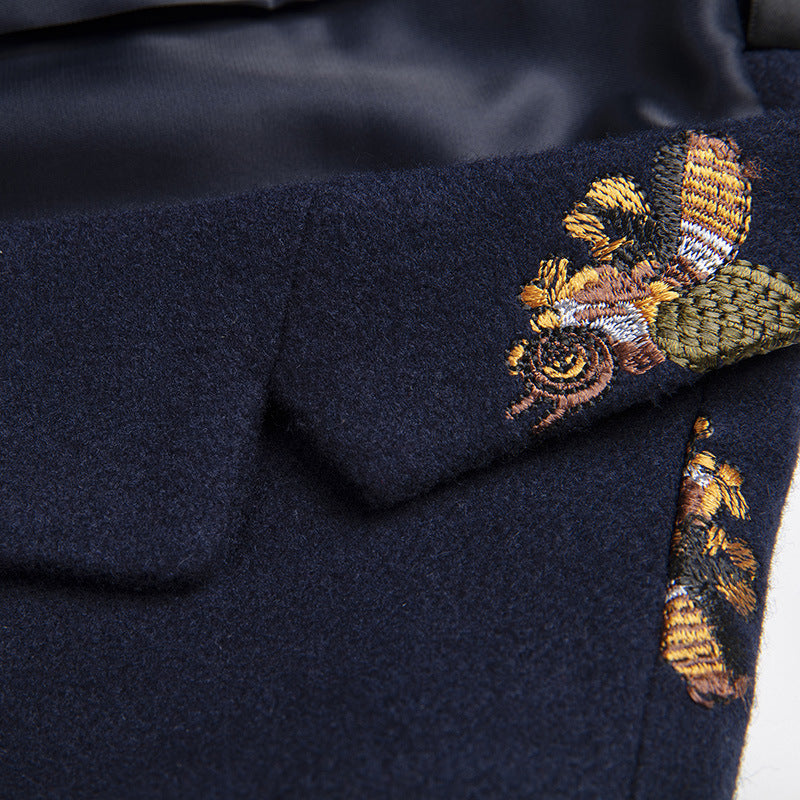 Navy Blue Tuxedo details - 1
