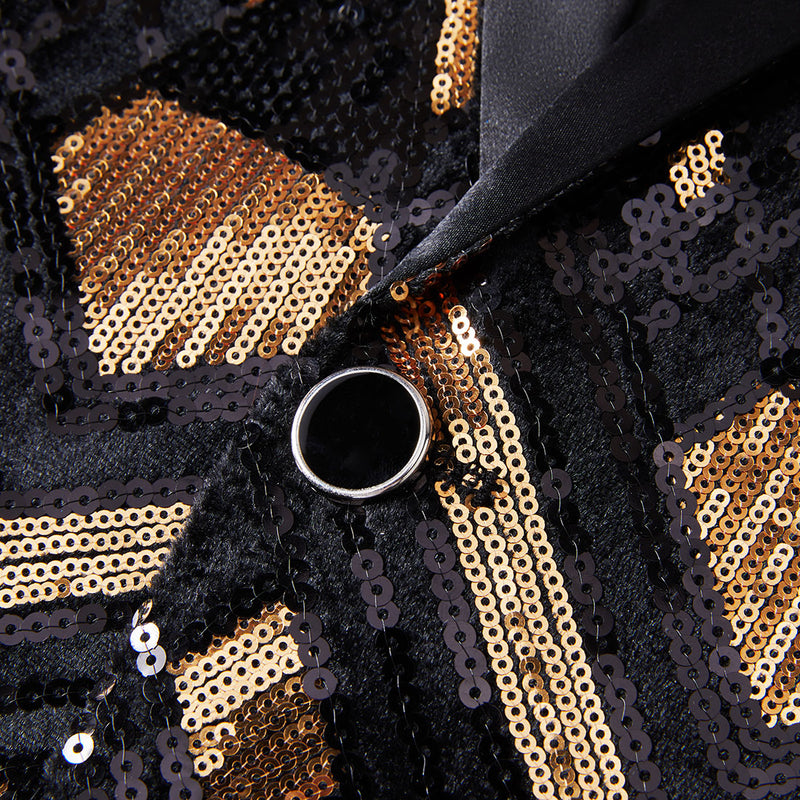Black Tuxedo Jacket details - 3
