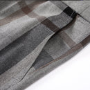 Plaid Light Grey Tuxedo details - 4