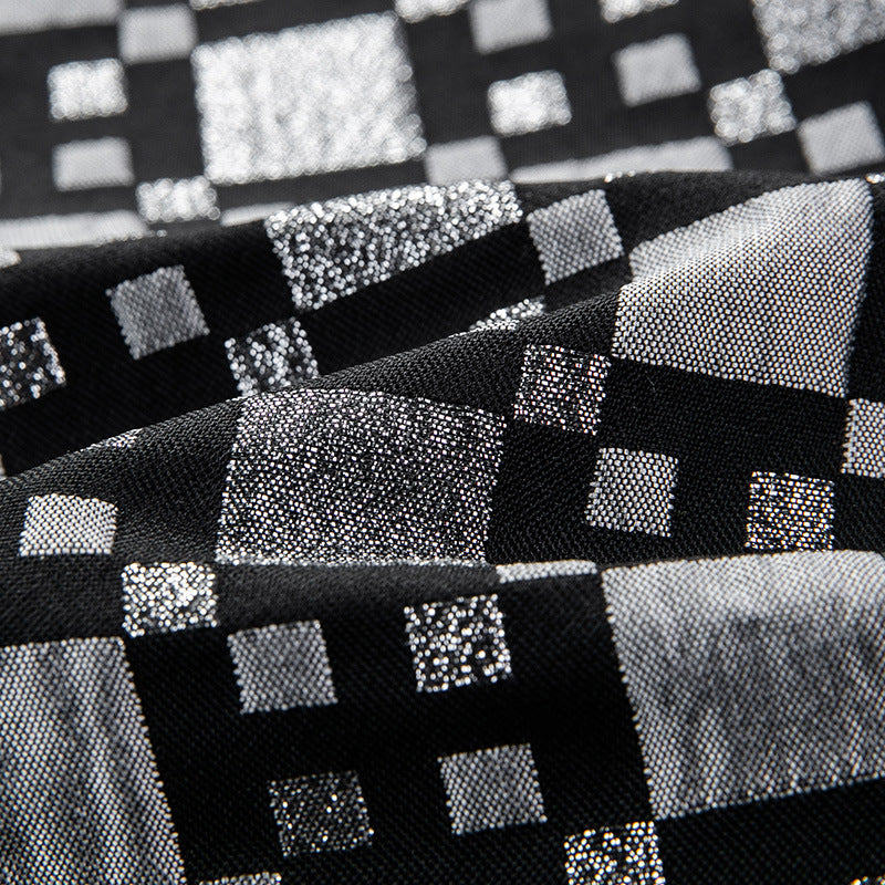 Plaid Tuxedo fabric