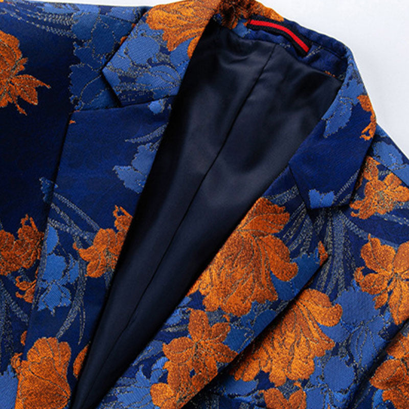 Royal Blue Tuxedo details - 2