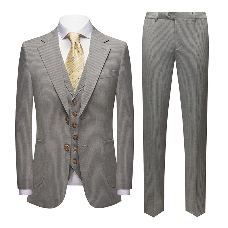 mens light grey suits - 1