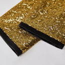 Men's Shiny Luxury Embroidery Pants Purple Gold