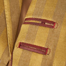 Double-Breasted Yellow Suit details