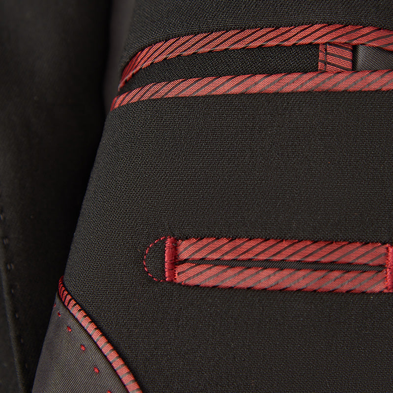 Black Suit details - 1