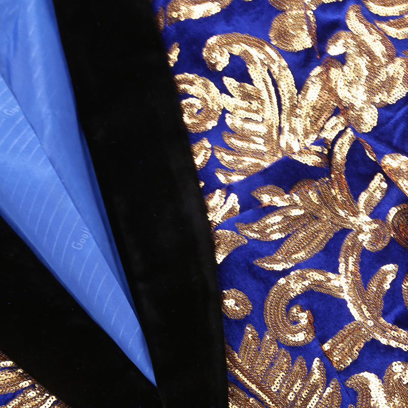 Sequin Tuxedo Jacket details - 2