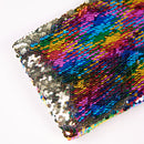 sequin rainbow tuxedo details