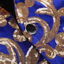 Sequin Tuxedo Jacket details