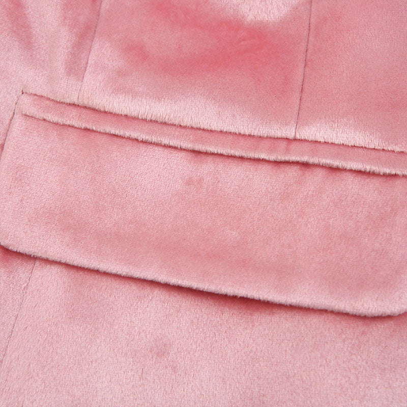Pink Tuxedo details - 2