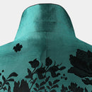 mens floral suit lapel