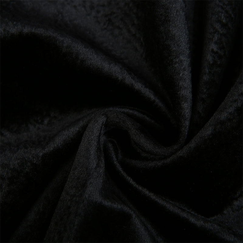 Velvet Black Tuxedo fabric