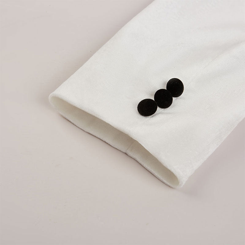 white tuxedo details - 3