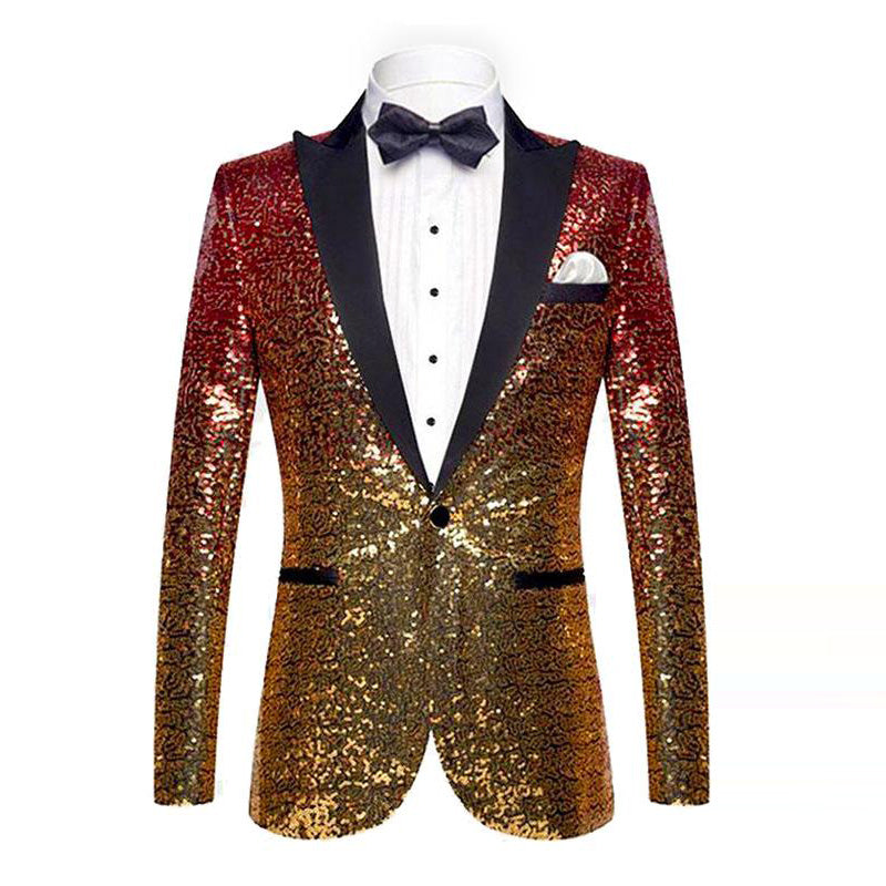Red and Gold Tuxedo