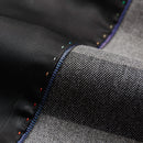 Plaid Light Grey Tuxedo details - 5