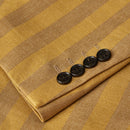 Double-Breasted Yellow Suit details