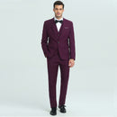 Burgundy Tuxedo - 1