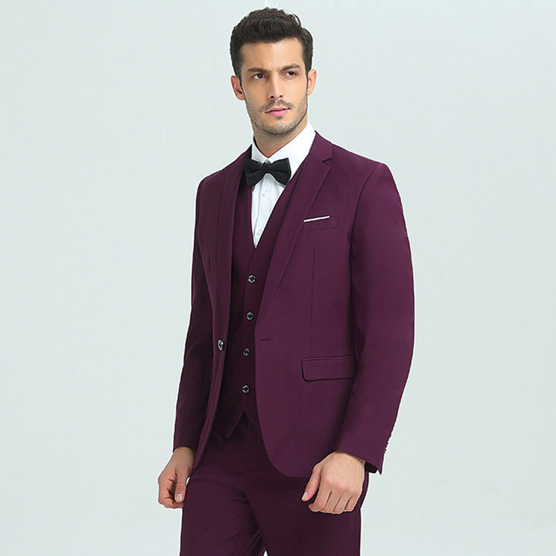 Burgundy Tuxedo - 2