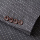 mens grey suits details
