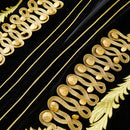 black embroidered tuxedo details - 5