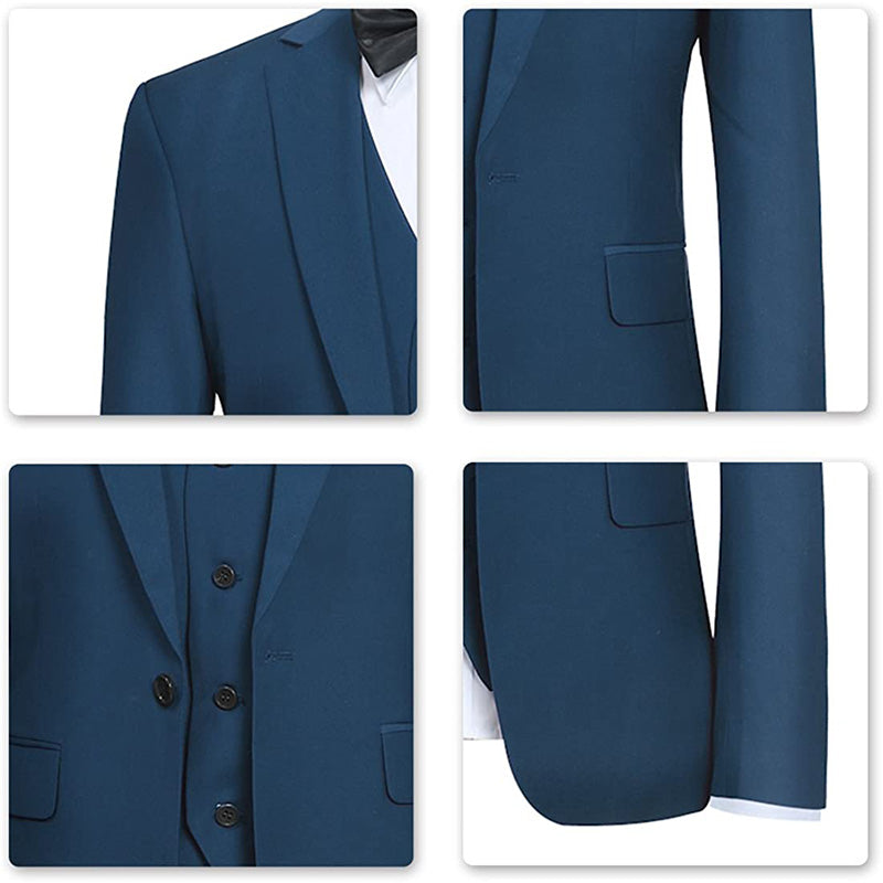 Royal Blue Tuxedo details