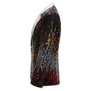 Men's Gradient Sequin Stage Dinner Jacket Red - www.tuxedoaction.com