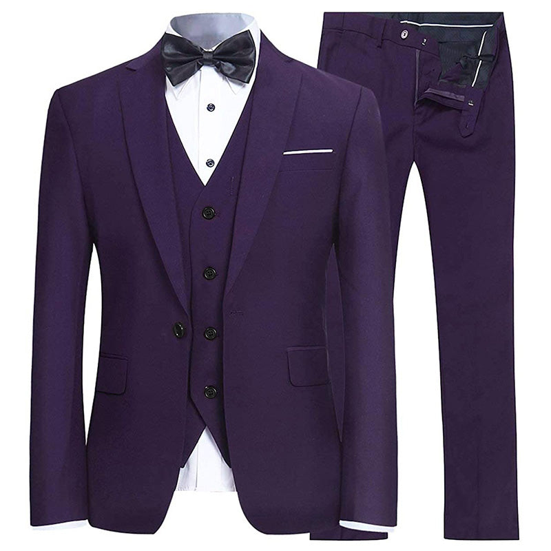 dark purple suit mens