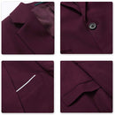 Burgundy Tuxedo details