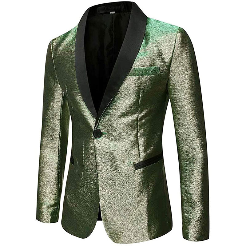 green and gold tuxedo - 1