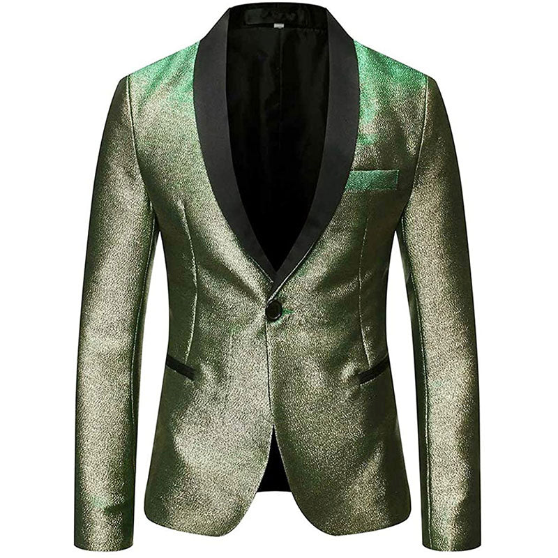 green and gold tuxedo
