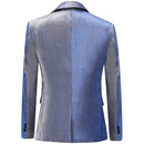 Greyish Blue Tuxedo back