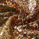 Red and Gold Tuxedo details