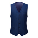 navy blue wedding suit vest