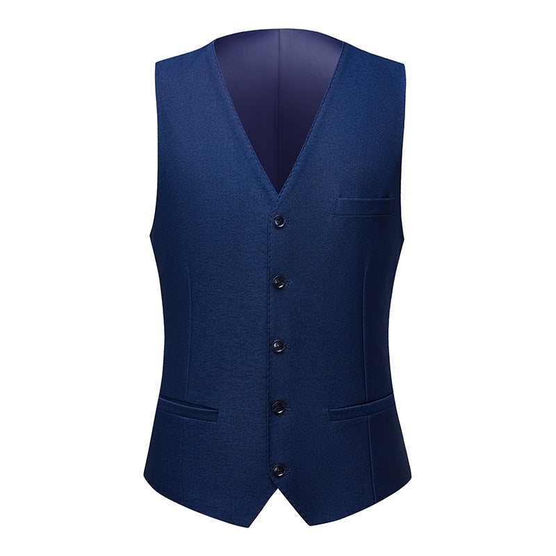 navy blue wedding suit vest