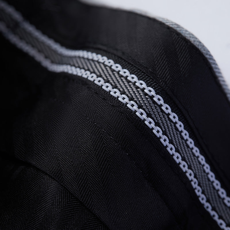 Pinstripe Light Grey Suit details - 4