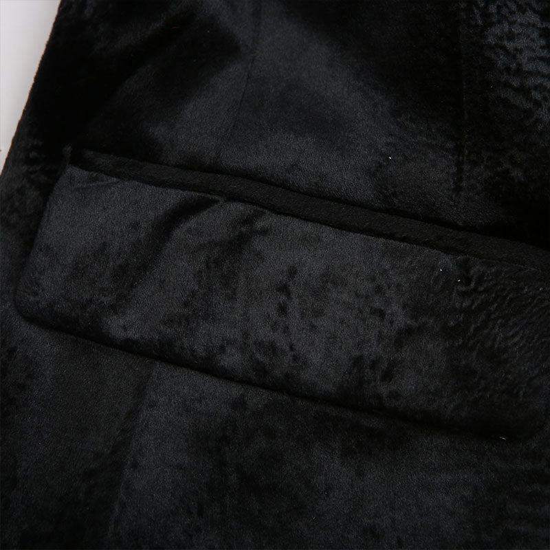 Velvet Black Tuxedo details