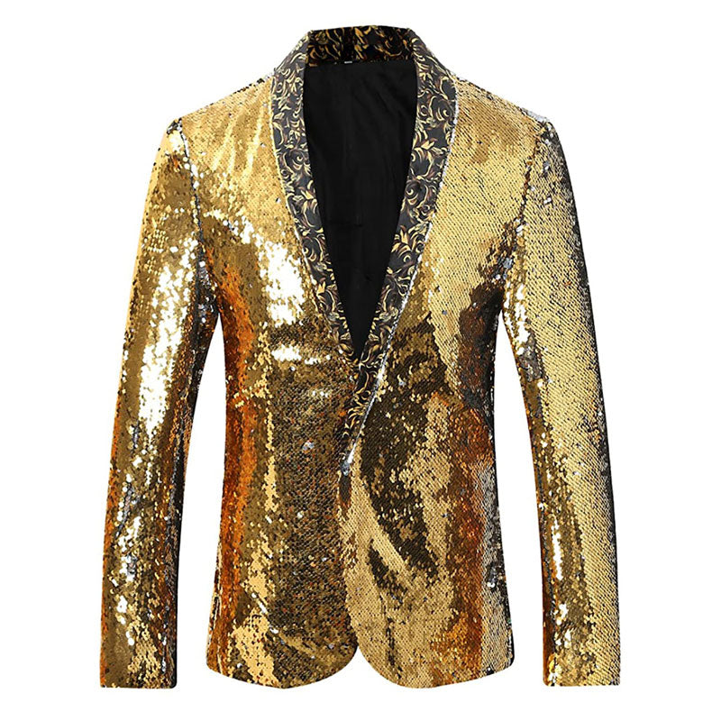 gold dinner jacket - 1
