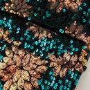 Forest Green teal tuxedo details -2
