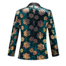 Forest Green teal tuxedo back