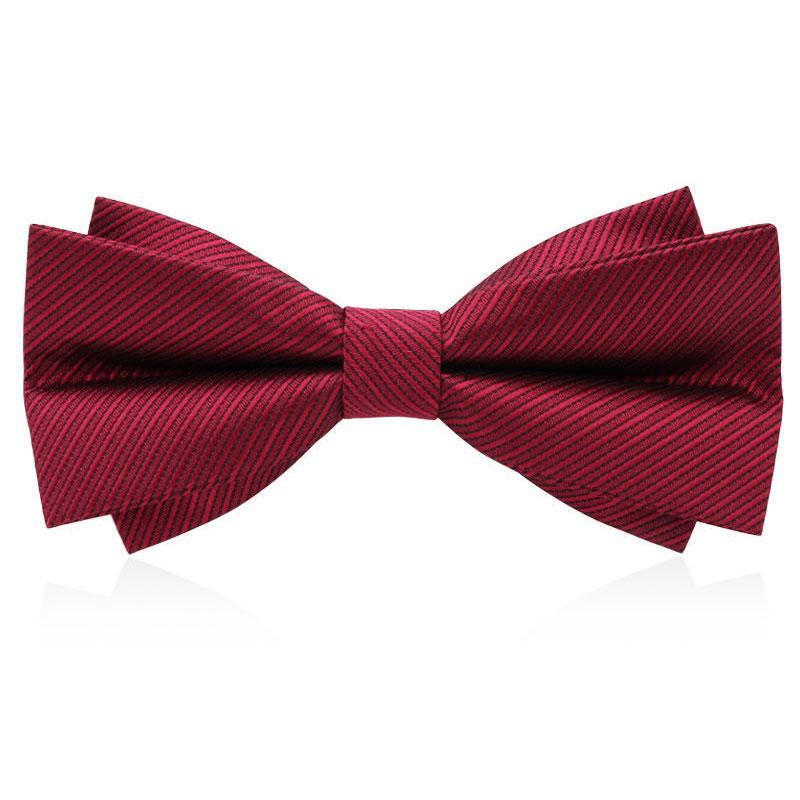 Men's Red and Black Series Bow Tie