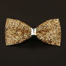 Rhinestone Bow Ties for Men Pre Tied Sequin Diamond Bowties 8 Color