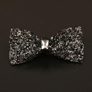 Rhinestone Bow Ties for Men Pre Tied Sequin Diamond Bowties 8 Color