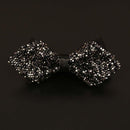 Rhinestone Bow Ties for Men Pre Tied Sequin Diamond Bowties 8 Color