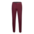Burgundy Prom Suit - pant