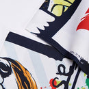 Costume décontracté 2 pièces pour homme à imprimé graffiti